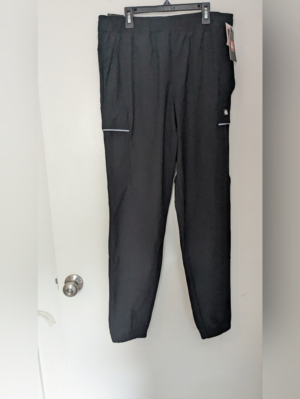 Men's Black Performance Jogger Pants